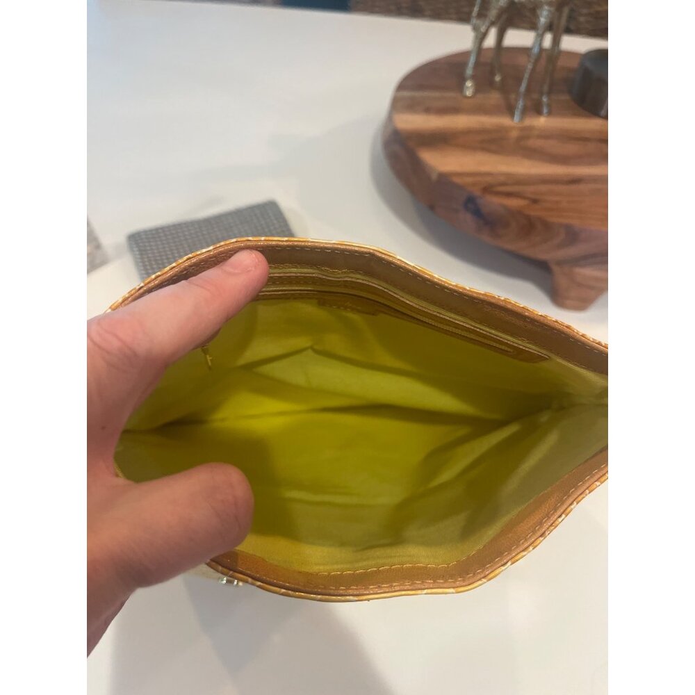 Abas Python Wallet Clutch - image 7